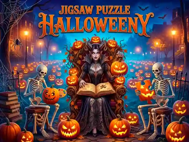 Permainan Jigsaw Puzzle Halloweeny secara online