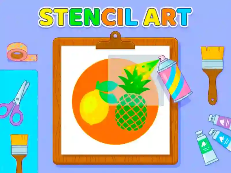 Permainan Stencil Art secara online