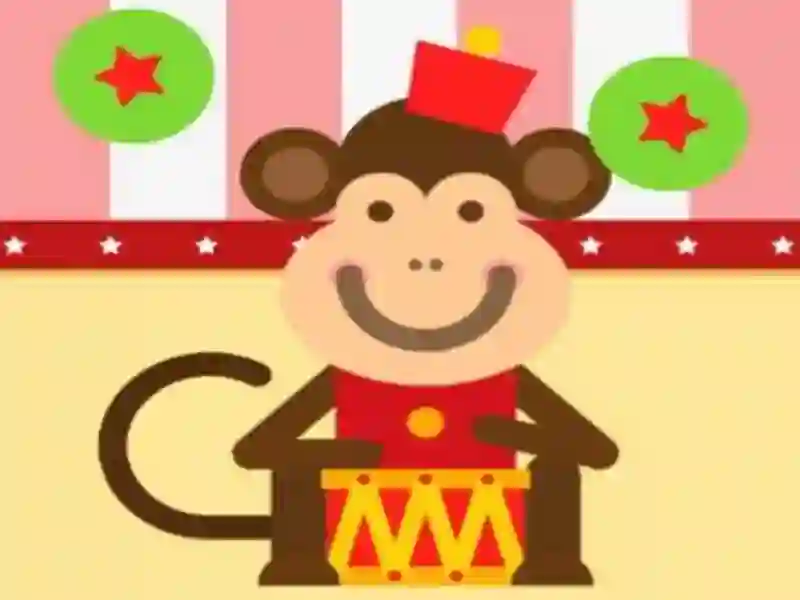 Permainan Monkey Drums secara online