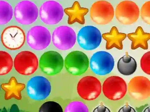 Permainan Bubble Shooter Stars secara online