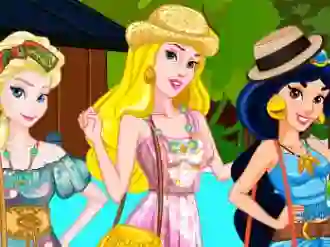 Permainan Princess Team Bohemian secara online