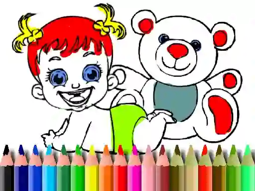 Permainan Back To School: Baby Doll Coloring secara online