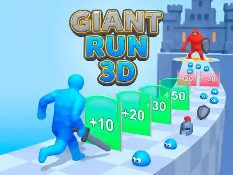 Permainan Giant Run 3D secara online
