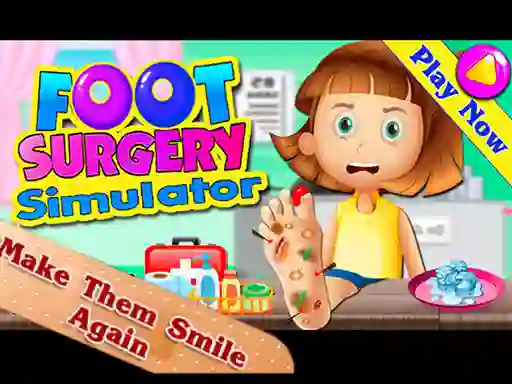 Permainan Foot Surgery Simulator secara online