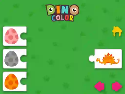 Permainan Dino Color secara online