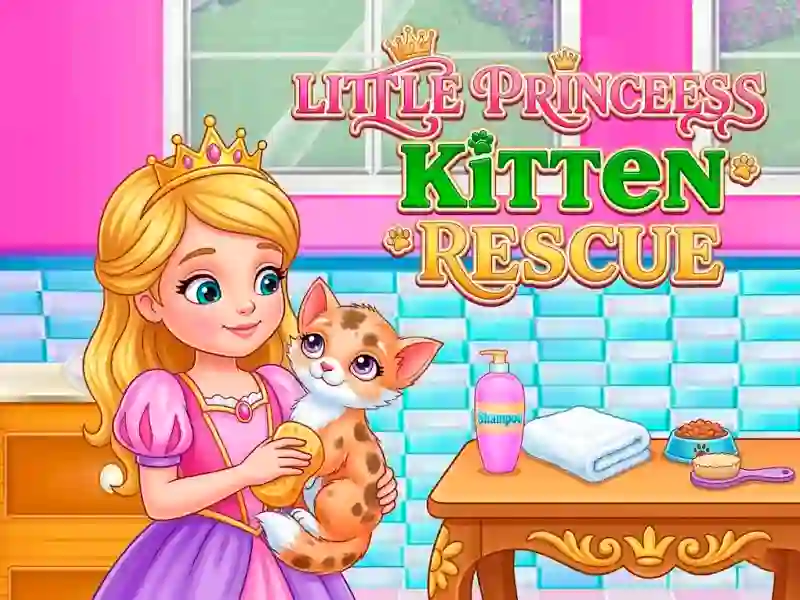 Permainan Little Princess Kitten Rescue secara online
