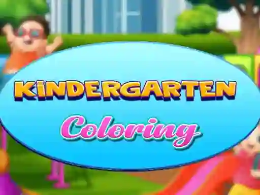Permainan Kindergarten Coloring secara online