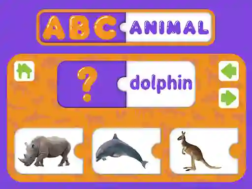 Permainan ABC Animal secara online