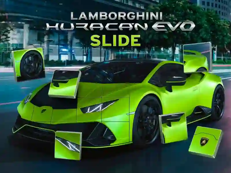 Permainan Lamborghini Huracan Evo Slide secara online
