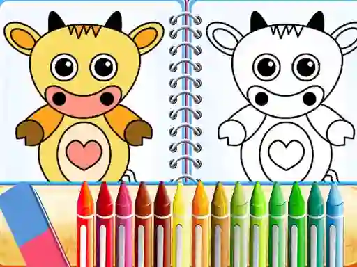 Permainan Lovely Pets Coloring Pages secara online