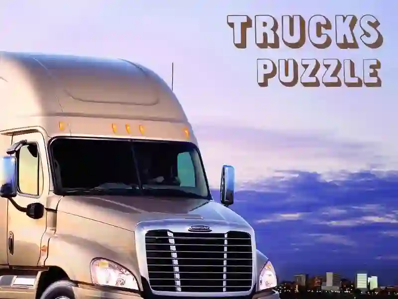 Permainan Trucks Puzzle secara online