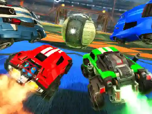Permainan Rocket League secara online
