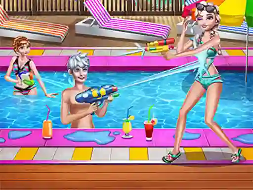 Permainan Family Pool Time secara online