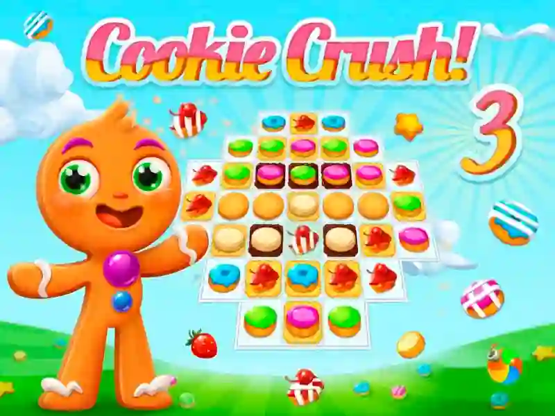 Permainan Cookie Crush 3 secara online