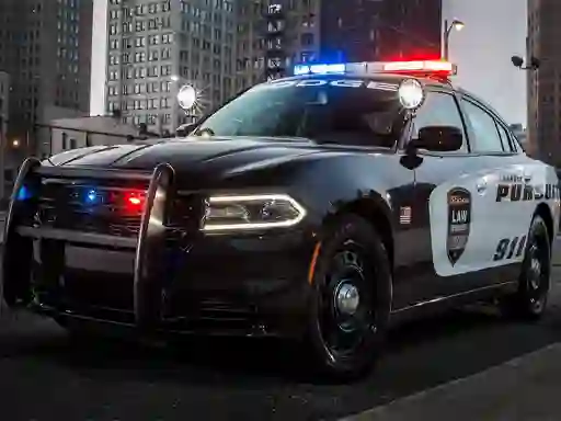 Permainan Police Cars Slide secara online
