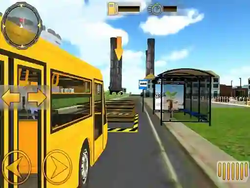 Permainan School Bus Driving Simulator secara online