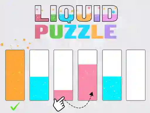 Permainan Liquid Puzzle secara online