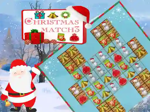 Permainan Christmas Match 3 secara online
