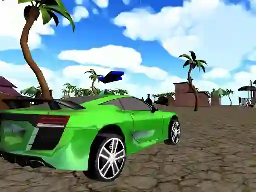 Permainan Xtreme Beach Car Racing secara online