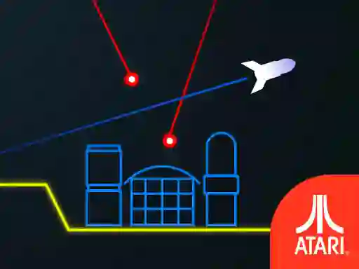 Permainan Atari Missile Command secara online