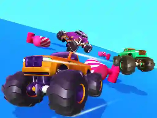 Permainan Fall Cars Ultimate Knockout Race secara online