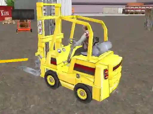 Permainan Driving Forklift Simulator secara online