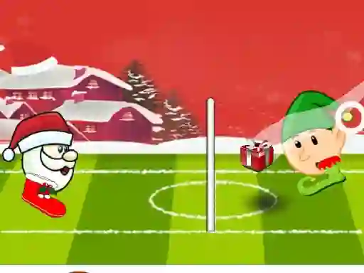 Permainan Santa winter head soccer secara online