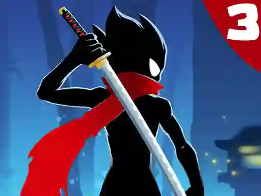 Permainan Stickman Parkour 3 secara online