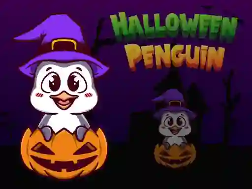 Permainan Halloween Penguin secara online