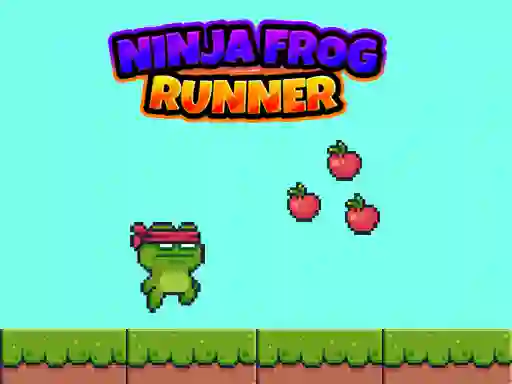 Permainan Ninja Frog Runner secara online