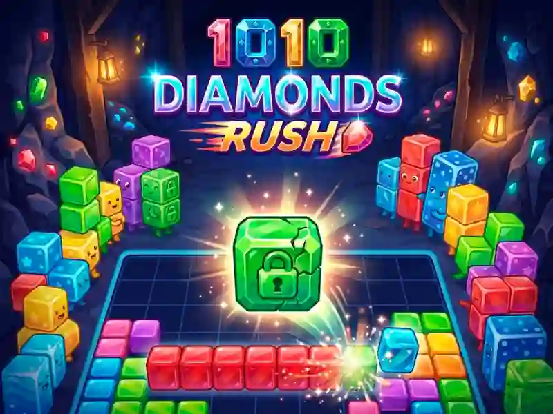 Permainan 1010 Diamonds Rush secara online
