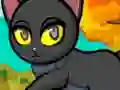 Permainan Purrfect Kitten Halloween secara online
