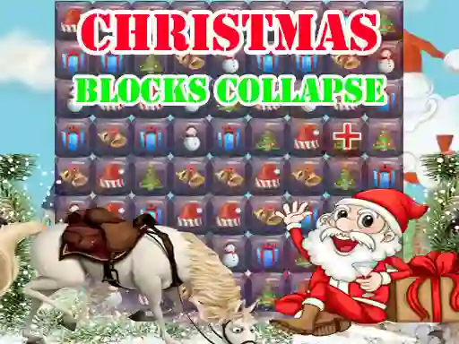 Permainan Christmas Blocks Collapse secara online
