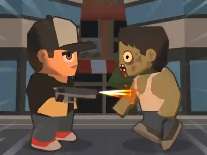 Permainan Zombie Frontier Shooter secara online
