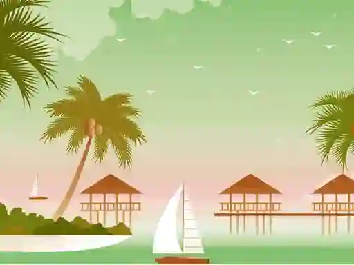 Permainan Tropical Paradise Difference secara online