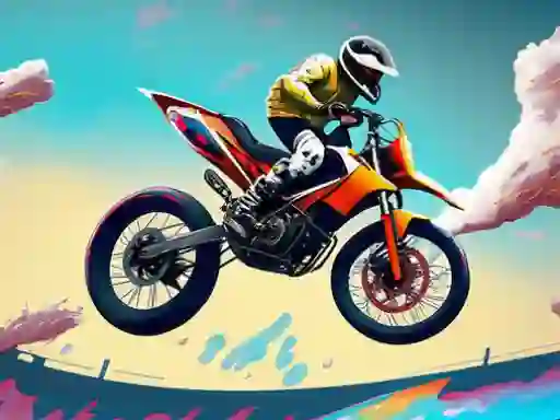Permainan Bike Jump secara online