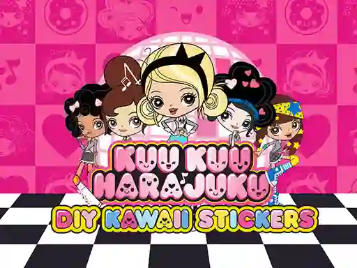 Permainan Kuu Kuu Harajuku Stickers secara online