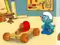 Permainan The smurfs handy`s car secara online