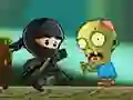 Permainan Ninja Kid Vs Zombies secara online