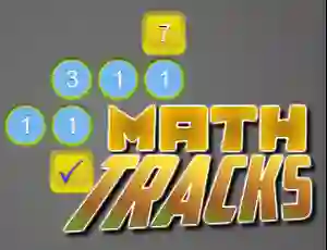 Permainan Math Tracks secara online