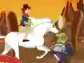 Permainan Cowboy Shoot Zombies secara online