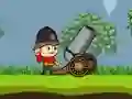 Permainan Cannons and Soldiers mountain offense secara online
