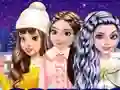 Permainan Princesses Go Ice Skating secara online
