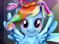 Permainan Rainbow pony real haircuts secara online