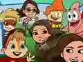 Permainan Nickelodeon Tag attack secara online