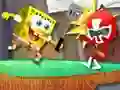 Permainan Nickelodeon Paper battle multiplayer secara online