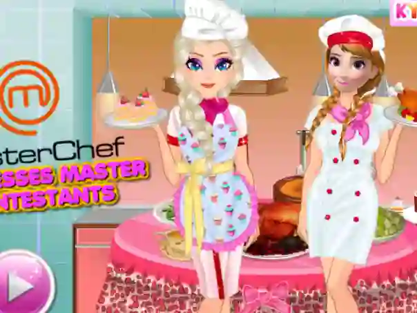 Permainan Princesses Masterchef Contestants secara online