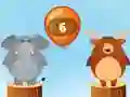 Permainan Jungle Balloons Subtraction secara online