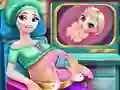 Permainan Ice Queen Pregnant Check-Up secara online