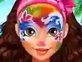 Permainan Oceania Princess Moana Face Art secara online